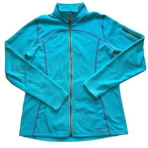 Eddie Bauer Women's Blue Full Zip Jacket